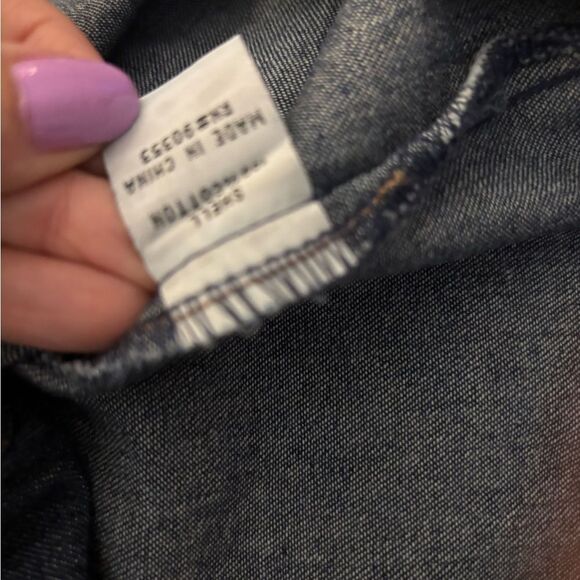 Denim Shirt Dress - Picture 7 of 8